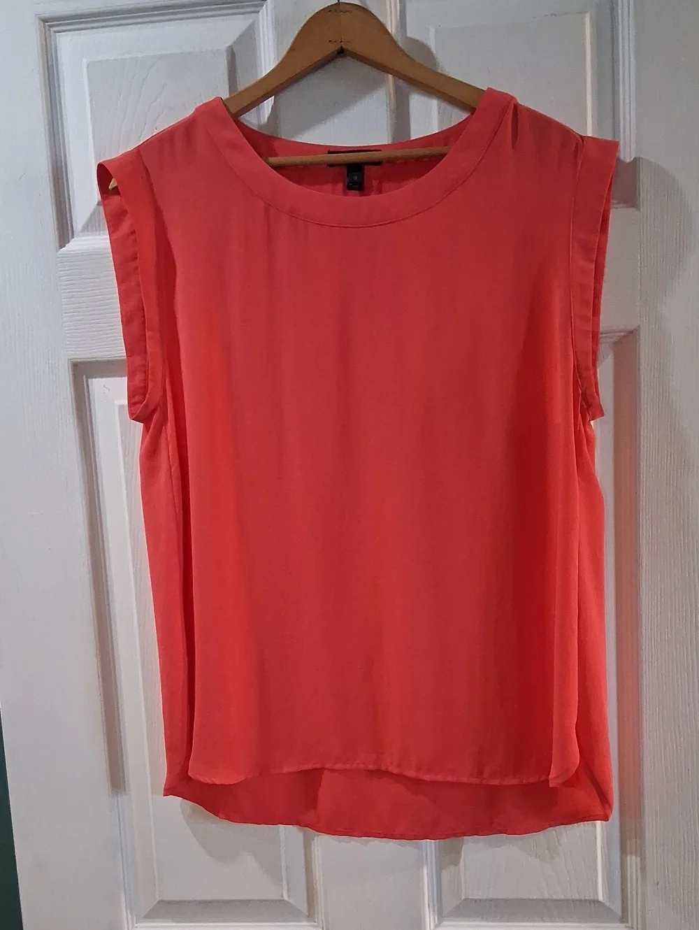 J. Crew Coral Sleeveless Shell Top